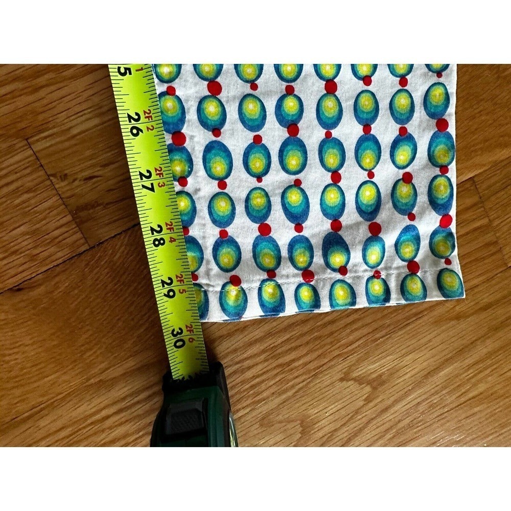Vtg 90’s Versace Pants Colorful Olive Novelty Disco Atomic Art To Wear S… - Picture 12 of 16
